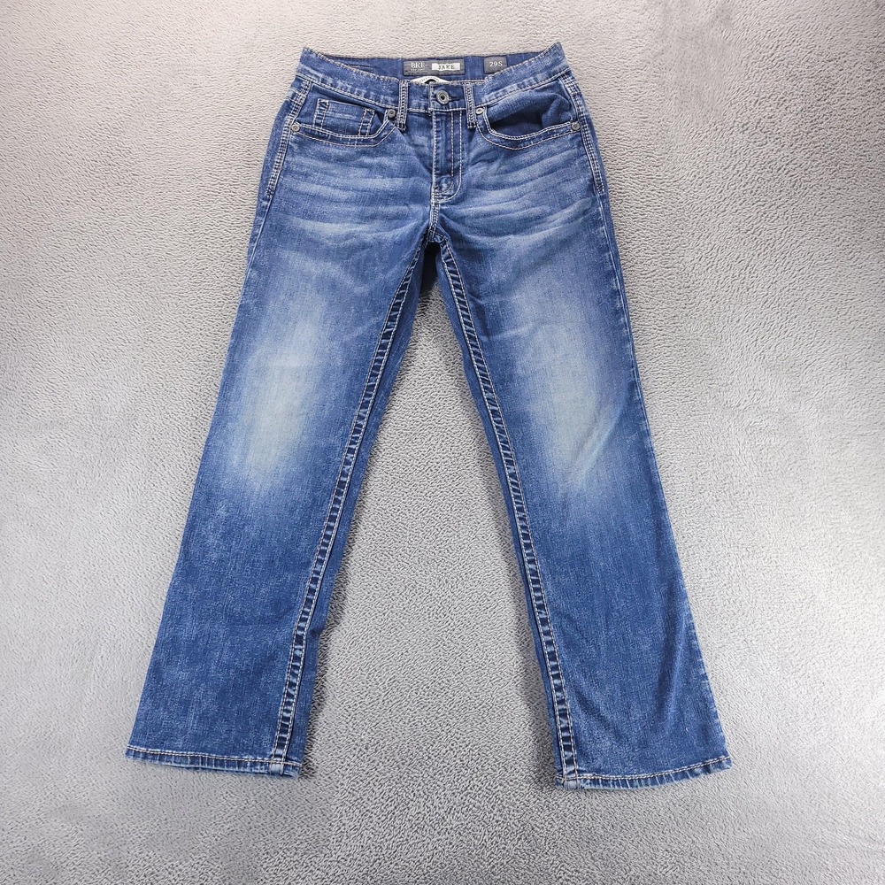 BKE Jake Jeans Mens 29x28 Blue Regular Bootcut Medium Wash Stretch Denim